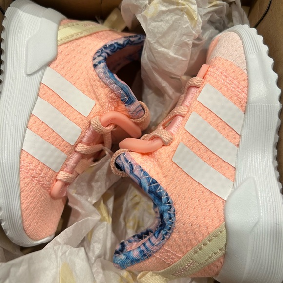 adidas Other - Adidas Kids Peach Sneakers New